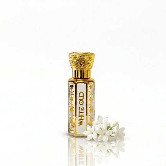 White Oud Attar 12ml alcohol-free oud attar by Oud Al Aziz